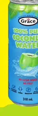 FreshCo Grace Coconut Water 310 mL offer