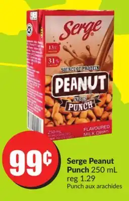 FreshCo Serge Peanut Punch 250 mL offer