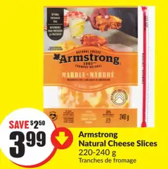 FreshCo Armstrong Natural Cheese Slices 220-240 g offer