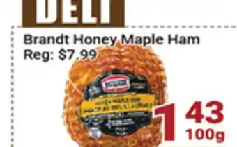 Oceans Fresh Food Market Brandt Honey Maple Ham offer