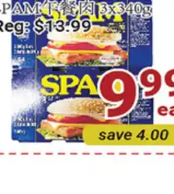 Oceans Fresh Food Market SPAM Luncheon Meat offer