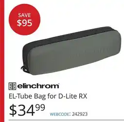Vistek Elinchrom EL-Tube Bag for D-Lite RX offer