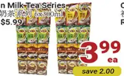 Oceans Fresh Food Market Lipton Milk-Tea Series offer