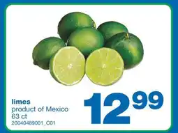 Wholesale Club LIMES, 63 ct offer