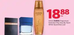 Rexall Select GUESS Fragrances offer