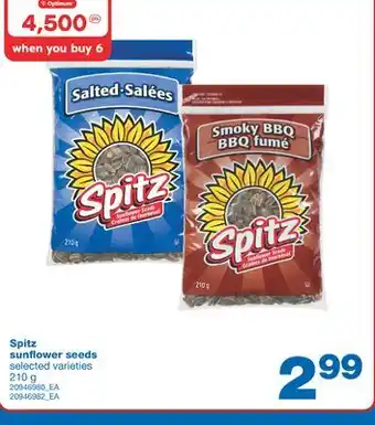 Wholesale Club SUNFLOWER SEEDS, 210 g offer