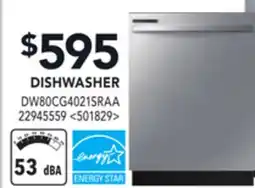 RONA SAMSUNG DISHWASHER offer