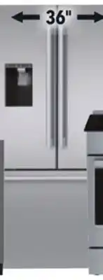 RONA BOSCH 26 CU. FT. REFRIGERATOR offer