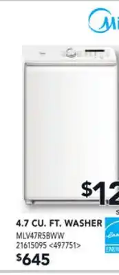 RONA MIDEA 4.7 CU. FT. WASHER offer