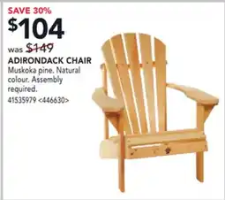 RONA ADIRONDACK CHAIR offer