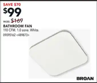 RONA BATHROOM FAN offer
