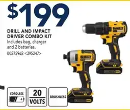 RONA DRILL AND IMPACT DRIVER COMBO KIT offer