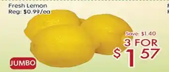 Sunny Food Mart Fresh Lemon offer