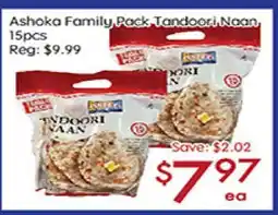 Sunny Food Mart Ashoka Family Pack Tandoori Naan offer
