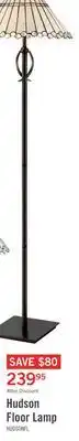 The Brick Hudson 62 Tiffany Style Hand-Blown Glass Floor Lamp offer