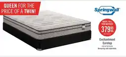 The Brick Springwall Enchantment Eurotop Twin Mattress offer