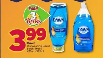 PharmaChoice Dawn Dishwashing Liquid offer