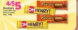 PharmaChoice Hershey's Chocolate Bar offer