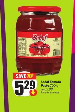 Chalo FreshCo Sadaf Tomato Paste 700 g offer