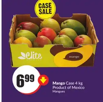 Chalo FreshCo Mango Case 4 kg Product of Mexico offer