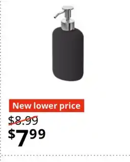 IKEA EKOLN Soap dispenser, dark gray offer