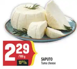 Marché Adonis SAPUTO Tuma cheese offer
