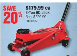 PartSource 3-Ton HD Jack offer