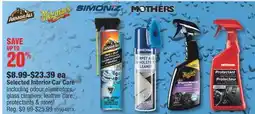 PartSource Selected Interior Car Care offer