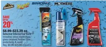 PartSource Selected Interior Car Care offer