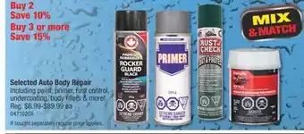 PartSource Auto Body Repair offer