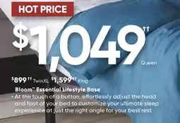 Sleep Country Bloom Essential Lifestyle Base offer