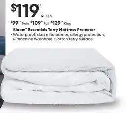 Sleep Country Bloom Essentials Terry Mattress Protector offer