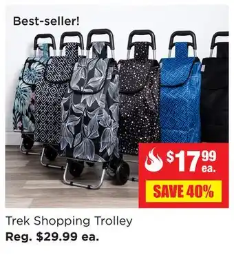 Kitchen Stuff Plus Trek Shopping Trolley offer