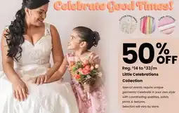 Fabricland Little Celebrations Collection offer