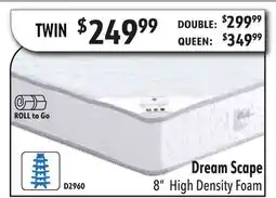 Oxford Mills Dream Scape 8 High Density Foam offer