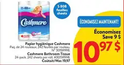 Walmart Cashmere Bathroom Tissue offer