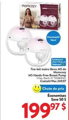 Walmart Momcozy M5 Hands-Free Breast Pump offer