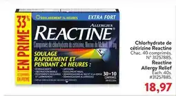 Walmart Reactine Allergy Relief offer