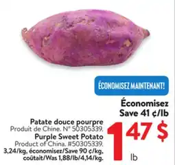 Walmart Purple Sweet Potato offer