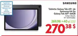 Walmart Samsung Galaxy Tab A9+ 64GB offer