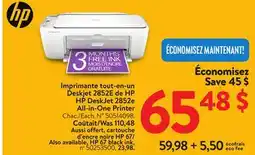Walmart HP DeskJet 2852e All-in-One Printer offer