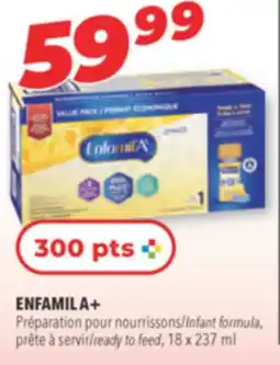 Familiprix ENFAMIL A+ Infant formula, ready to feed, 18 x 237 ml offer