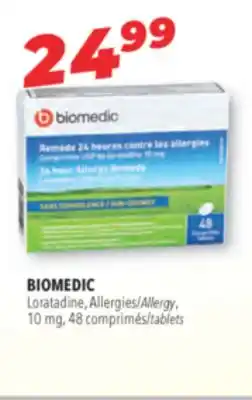 Familiprix BIOMEDIC Allergy, 10 mg, 48 tablets offer