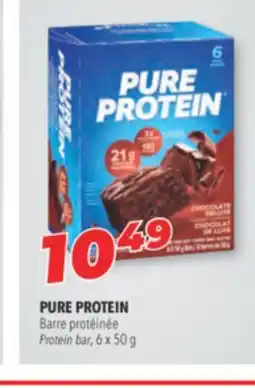 Familiprix PURE PROTEIN Protein bar, 6 x 50 g offer
