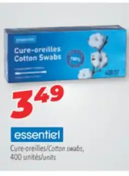Familiprix Essentiel double-tipped cotton swabs 400un offer