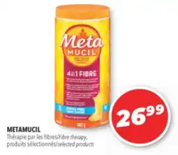 Familiprix METAMUCIL Fibre therapy offer