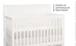 Leon's Lit de bébé convertible à panneau - blanc Emery offer