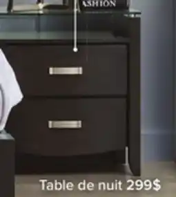 Table de nuit - anthracite Cinema