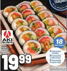 Metro SUSHIS AKI SUSHI | AKI SUSHI SUSHIS offer