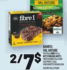 Metro BARRES VAL NATURE | NATURE VALLEY BARS offer